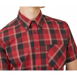 Ben Sherman Mens Big Size Button Down Collar Check Cotton Shirt -Ben Sherman Store ben sherman mens big size button down collar check cotton shirt p2864 224818 image