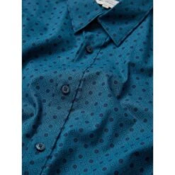 Ben Sherman Mens Big Size Circle Print Casual Cotton Long Sleeve Shirt -Ben Sherman Store ben sherman mens big size circle print casual cotton long sleeve shirt p2843 223943 image