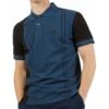 Ben Sherman Mens Big Size Contrast Panel Organic Cotton Pique Short Sleeve Polo -Ben Sherman Store ben sherman mens big size contrast panel organic cotton pique short sleeve polo p2533 201225 image