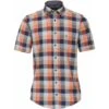 Casa Moda Mens Big Size Check Comfort Fit Cotton Short Sleeve Shirt -Ben Sherman Store casa moda mens big size check comfort fit cotton short sleeve shirt p2666 213575 image