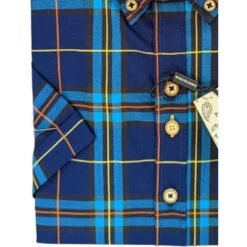 Dario Beltran Mens Big Size Button Down Collar Check Casual Short Sleeve Shirt -Ben Sherman Store dario beltran mens big size button down collar check casual short sleeve shirt p3036 239621 image