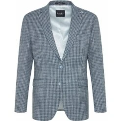 Digel Mens Big Size Cotton Wool Mix Stretch Single Breasted Summer Sports Jacket