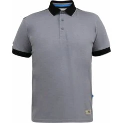 Duke Mens Big Size D555 Pique Polo Shirt With Ribbed Collar And Cuff