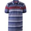 Duke Mens Big Size Knightsbridge Multi Stripe Cotton Polo -Ben Sherman Store duke mens big size knightsbridge multi stripe cotton polo p2955 232431 image