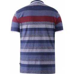 Duke Mens Big Size Knightsbridge Multi Stripe Cotton Polo -Ben Sherman Store duke mens big size knightsbridge multi stripe cotton polo p2955 233391 image