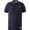 Duke Mens Big Size Sloane Cotton Pique Short Sleeve Polo With Collar And Cuff Trim 1 Duke Mens Big Size Sloane Cotton Pique Short Sleeve Polo With Collar And Cuff Trim -Ben Sherman Store duke mens big size sloane cotton pique short sleeve polo with collar and cuff trim p2907 228169 image