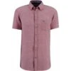 FYNCH-HATTON Fynch Hatton Mens Big Size Button Down Collar Pure Linen Casual Short Sleeve Shirt -Ben Sherman Store fynch hatton mens big size button down collar pure linen casual short sleeve shirt p2988 236194 image