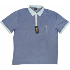 Gabicci Mens Big Size Sports Short Sleeve Cotton Polo