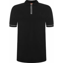 Greyhawk Mens Big Size Quarter Zip Cotton Stretch Short Sleeve Polo -Ben Sherman Store greyhawk mens big size quarter zip cotton stretch short sleeve polo p2881 227424 image