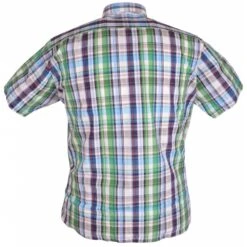 Hatico Seersucker Chequered Short Sleeve Shirt -Ben Sherman Store hatico seersucker chequered short sleeve shirt p2153 171382 image