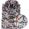 Kings Road Mens Big Size Dice Print Cotton Casual Long Sleeve Shirt -Ben Sherman Store kings road mens big size dice print cotton casual long sleeve shirt p2927 230373 image