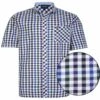Mens Big Size Espionage Button Down Collar Check Shirt -Ben Sherman Store mens big size espionage button down collar check shirt p2855 224403 image