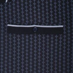 Mens Big Size Espionage Smart Plain Dyed Polo Shirt With Jacquard Knit Rib To Collar Cuff And Pocket -Ben Sherman Store mens big size espionage smart plain dyed polo shirt with jacquard knit rib to collar cuff and pocket p2933 231126 image