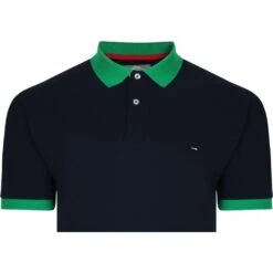 Ben Sherman Store -Ben Sherman Store mens big size peter gribby pj22106 short sleeve plain pique polo shirt p2663 213348 image