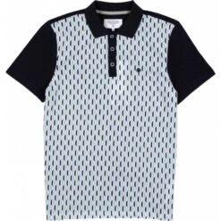 Mish Mash Mens Big Size Patterned Casual Cotton Short Sleeve Polo