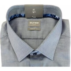 Olymp Mens Big Size Comfort Fit Egyptian Cotton Mini Diamond Pattern Long Sleeve Formal Shirt -Ben Sherman Store olymp mens big size comfort fit egyptian cotton mini diamond pattern long sleeve formal shirt p2978 235493 image