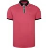 Peter Gribby Mens Big Size Soft Touch Cotton Polo With Contrast Collar And Cuff Trim -Ben Sherman Store peter gribby mens big size soft touch cotton polo with contrast collar and cuff trim p3072 241820 image
