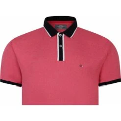Ben Sherman Store -Ben Sherman Store peter gribby mens big size soft touch cotton polo with contrast collar and cuff trim p3072 241821 image