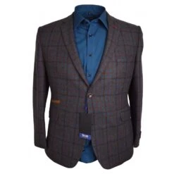 Scott Lambswool Check Sports Jacket